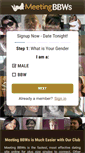 Mobile Screenshot of meetingbbws.com